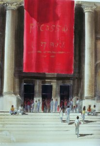 A Metropolitan Múzeum bejárata, New York City, 1990